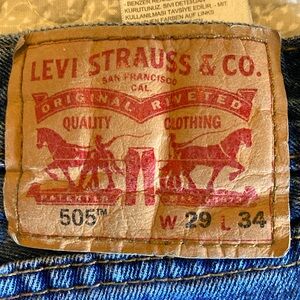 Levi’s Jeans 505 29x34
